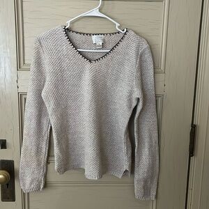 Grey knitted long sleeve